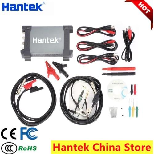 Hantek 6254BE Digital Oscilloscope 4 Independent Channels, 1GSa/S High-Speed Real-Time Sampling, 70MHz High Bandwidth