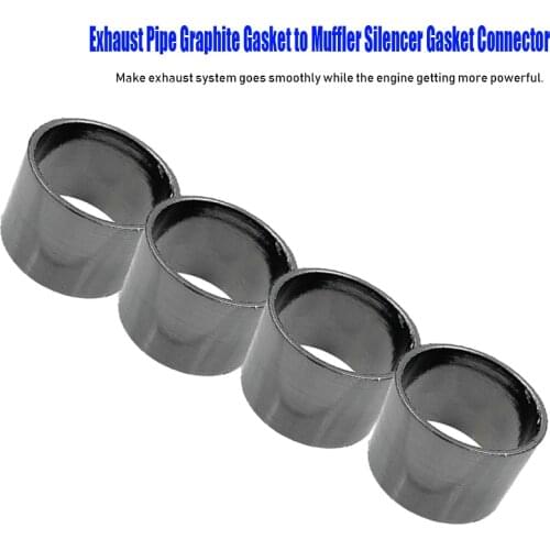 OD 40MM x ID 35MM Exhaust Pipe Joint Gasket Muffler Silencer Connector Seal Ring Dirt Bike Motorcycle Motocross Accessories