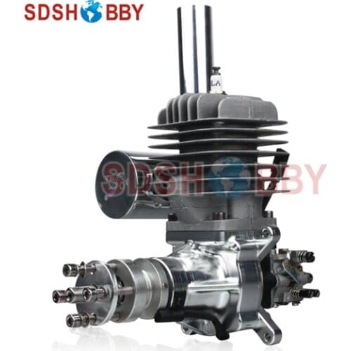 DLA56 CNC Processed Gasoline Engine/Petrol Engine 56CC for Gas Airplanes with Walbro Carburetor and NSK Bearing