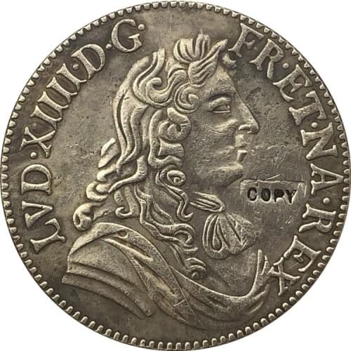France Louis XIV 30 Sols 1674 copy coins