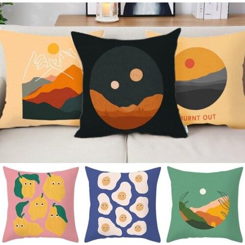 Geometric Pillow Cases Nordic Style Pillowcase Simple Abstract Pillow Cover Sofa Throw Pillow Cover Decoration Cushion Covers