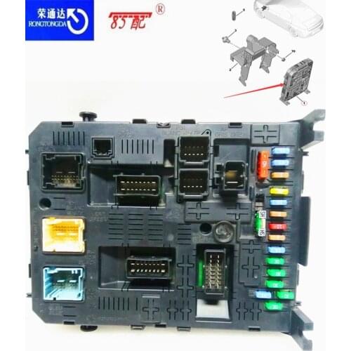Intelligent control box 966689578002 1613317180 For Peugeot 308 BSI- K05 body computer fuse box