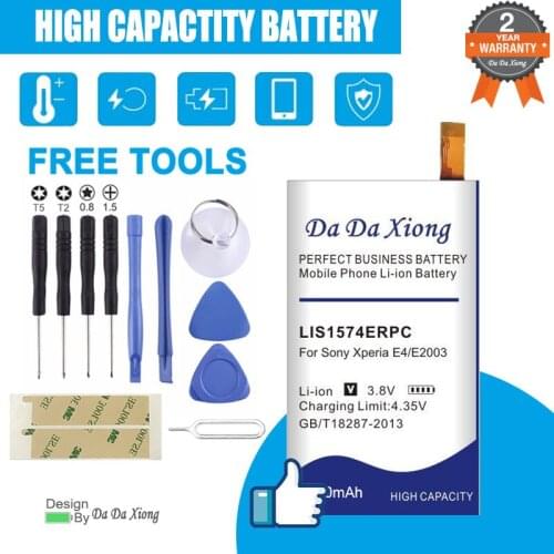 DaDaXiong 3450mAh LIS1574ERPC Li-ion Phone Battery for Sony Xperia E4 E2003 E2033 E2105