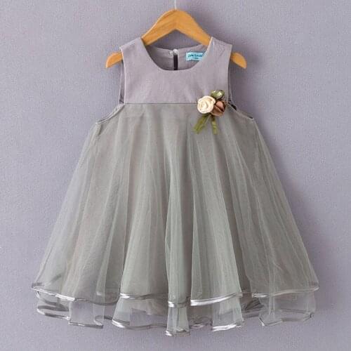 Melario Kids Dresses for Girls Clothes Summer Girl Princess Dress Baby Dresses 4 5 6 7 Years Children't Clothing with Flowers