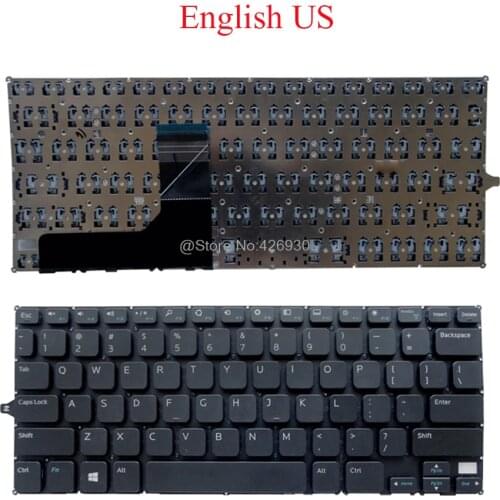 Laptop US Keyboard For DELL For Inspiron 11 3000 3147 3148 3152 3153 3157 3158 2-in-1 P20T 0F4R5H F4R5H V144725AS1 English New