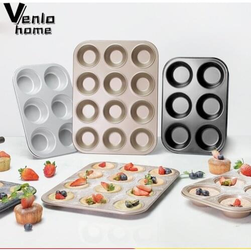 Cake Pan Bakeware Tray Muffin Cupcake Paper Cups Baking Pan Tools For Cakes Moldes Bread Para Hornear Reposteria Bakvorm