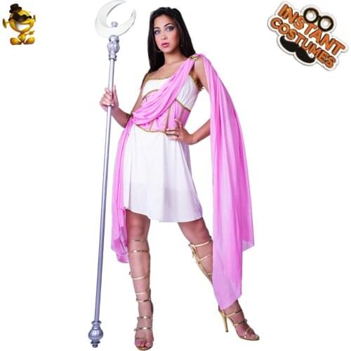 QLQ Goddess Costume For Girls Greek Goddess Costume Women Fancy Dress Hallowoeen Party LadyS Roman Dress