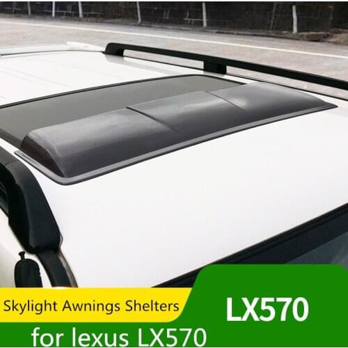 For Lexus LX570 sunroof sun visor lx570 18 years style sunroof rain shame accessories sunroof protection