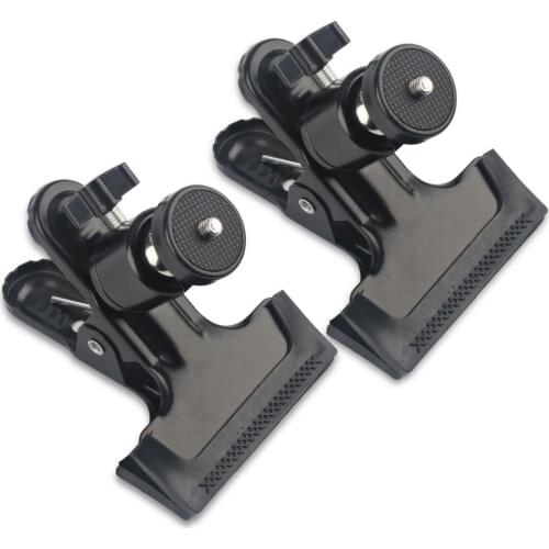 2 Pcs tripod Clip Clamp Mount for HTC Vive/VIVE Pro,for Oculus Rift with 360 Swivel Tripod Mini Ball Head standard 1/4" Screw ,S
