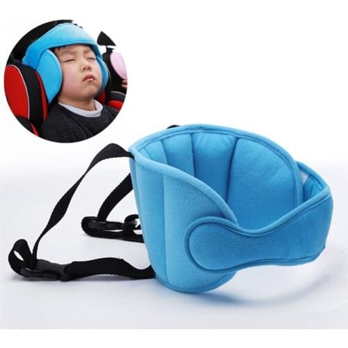 DHL 50pcs High-quality Child Head Fixed With Car Safety Seat Baby Head Support Head Pillow Part Sleep Aid Belt Protection Pad