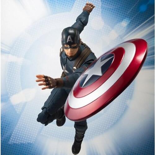 Marvel Avengers Endgame Captain American Super Hero Action Figure Model Toys