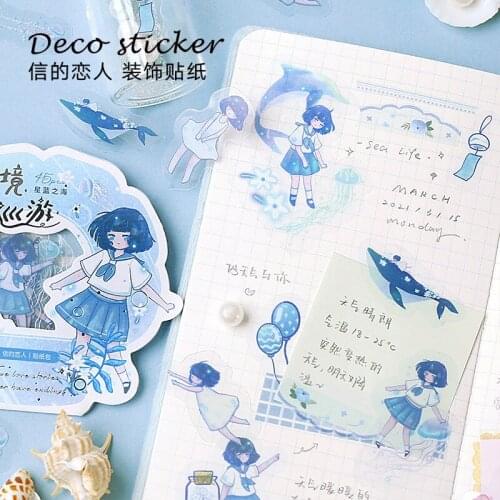 20set/1lot Kawaii Stationery Stickers Dream Cruise Series Diary Planner Decorative Mobile Stickers Craft Sticker
