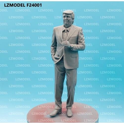 1/35 scale die-casting resin soldier needs to be colored by hand by yourself American president model toy free shipping