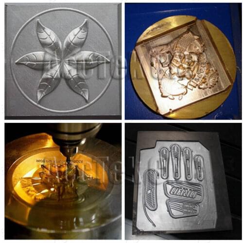 Metal mould cnc router jewelry making cnc engraving machines 6060