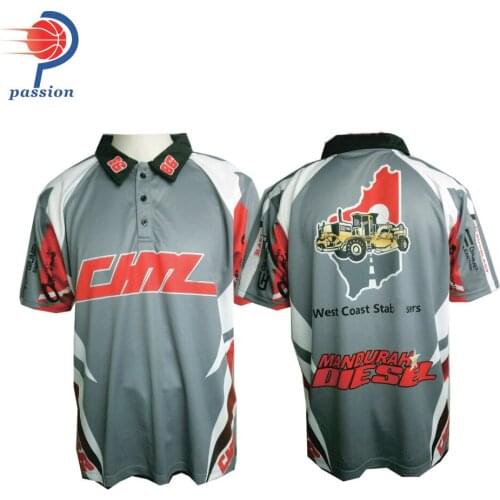 Custom motocross racing crew shirt wholesale