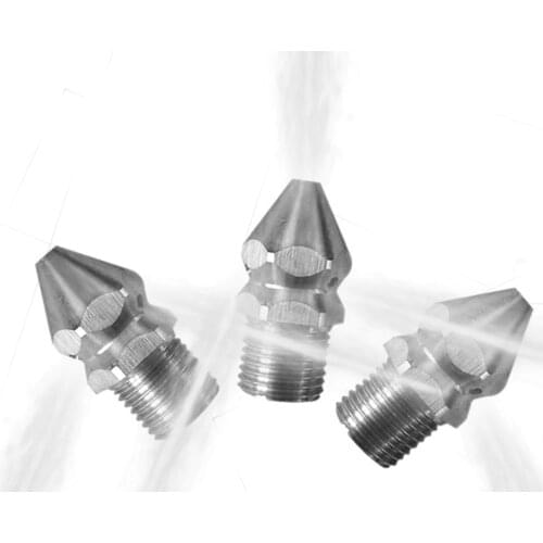 Cleaning Nozzle Pressure Washer Drain Sewer Cleaning Pipe Spray Nozzle High Quality hole 4 Jet Garden Accessories Tools Forward