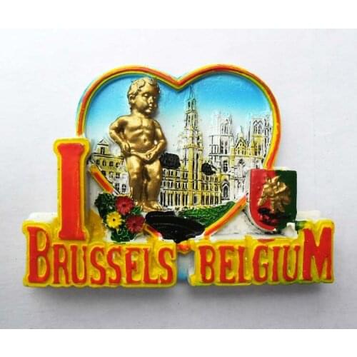 The original European tourism souvenir refrigerator Belgium Belgium Brussels famous childrens urine Fridge Magnets