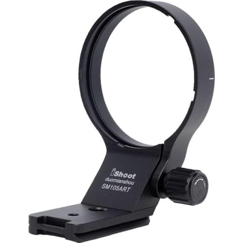 IShoot Lens Collar for Sigma 100-400mm F5-6.3 DG DN OS Sony E-Mount Tripod Mount Ring Lens Adapter W Arca Swiss IS-SM105ART