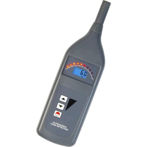 Portable Ultrasonic Leakage Detector 20 KHz to 100 Khz with Audible Alarm Function Gas or Air Leaks Tester