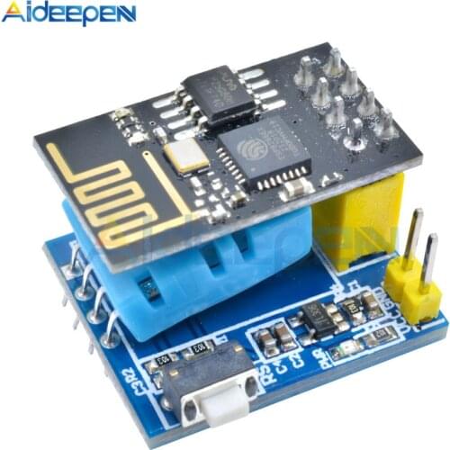 ESP8266 ESP-01/ESP-01S DHT11 Serial Module Temperature Humidity Sensor Transceiver Receiver For Arduino NodeMCU Wireless WIFI