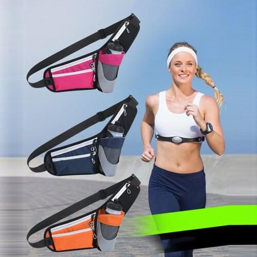 Running Waist Bags Water Bottle Holder Outdoor Camping Hiking Fitness Men Women Bicycle Cycling Belt Sports Fanny Packs