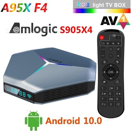A95X R5 RGB Light YouTube Smart Android 10.0 TV Box 4GB RAM 32GB 64GB 128GB ROM 5G Wifi RK3318 4K HD Set Top Box 2G 16G