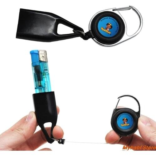 1pc Silicone Lighter Cover Holder Keychain Wrapped for Regular Size Lighter Holder Sleeve Cover Clip Key Chain Lighter Holder