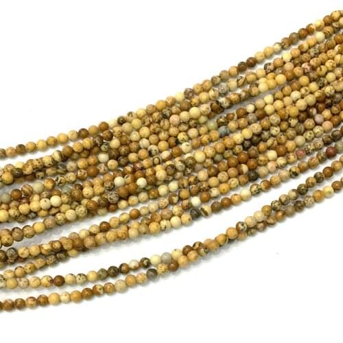 2 mm natural stone beads For DIY Bracelet Jewelry Making Beadworks Crystal Quartz Jaspers etc