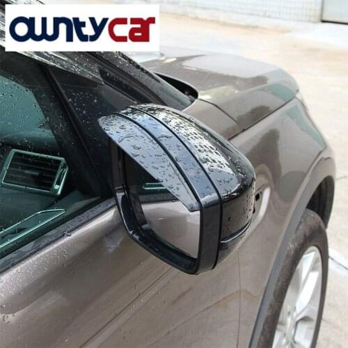 2pcs/set Side Rearview mirror 3D Rain Eyebrow Case For Land rover Discovery Sport 2015