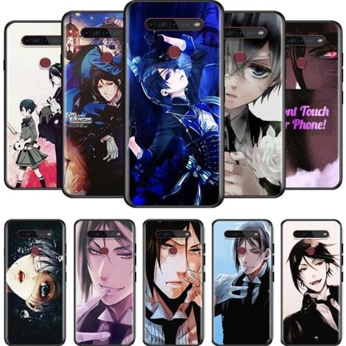 Anime Black Butler For LG G8 V30 V35 V40 V50 V60 Q60 K40S K50S K41S K51S K61 K71 K22 ThinQ 5G Phone Case