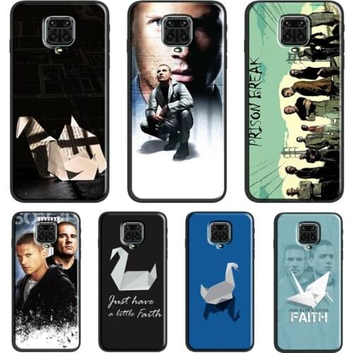 Prison Break For Xiaomi Redmi 9 9A 9C 9T K40 Funda For Redmi Note 10 Pro 8T 9S Note 9 8 7 Pro Soft Case
