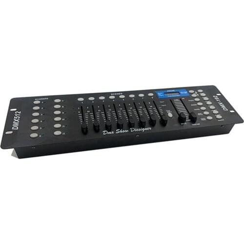 Disco lighting controller 192 channel DMX512 controller console, used for party DJ stage lighting club Christmas family party
