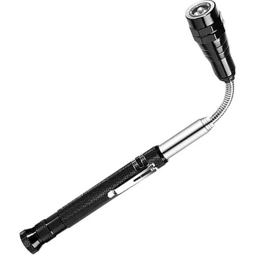 Magnetic Pickup Tool Flashlight Pick Up Grab Tool Portable Telescoping Magnet Pickup Gadgets Tools For Men High Quality Durable