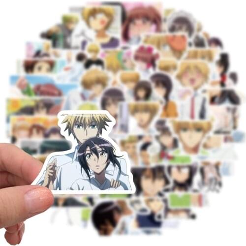 50/100Pcs The Chairman Is A Maid Graffiti Stickers Suitcase Laptop Helmet PVC Stickers Childrens Toys Decoration Stickers