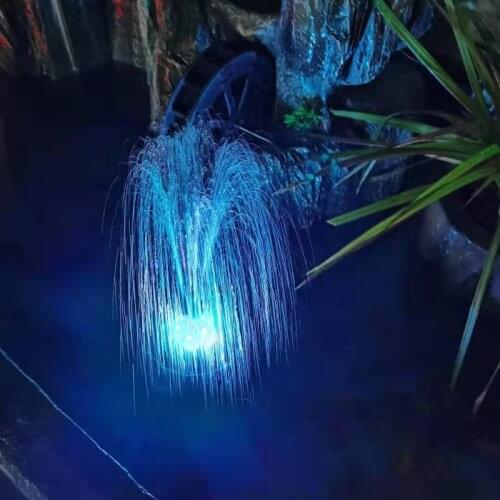 Newly Solar Fountain Pump with LED Lights Upgraded Solar Powered Water Fountain Pump For Garden Patio