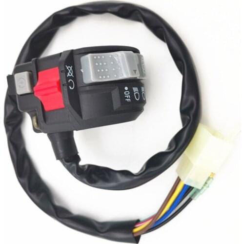 Switch Assembly Stop Handlebar Headlight Switch for Yamaha Warrior 350 YFM350X