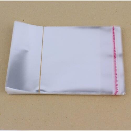 200pcs/lot plastic pouch, 15*24cm Self Adhesive Seal OPP bag-high transparent toy packing sack, glue tape seal doll poly bags
