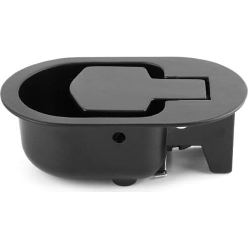 Sofa Adjustment Switch Office Furniture Buckle Function Chair Handle (Bottom Two Holes) Black Circle