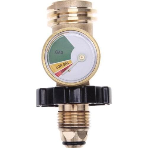 POL Propane Gas Gauge Table QCC1 BBQ Pressure Valve Propane Tank Pressure Test Instrument Tools