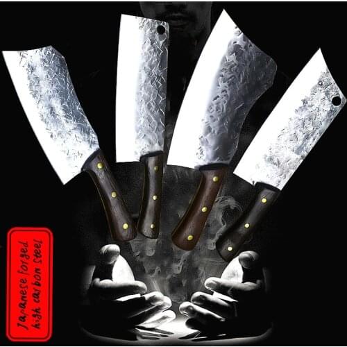 DEHONG Domestic kitchen knife imported from Japan forged hand knife slicer bone knife slaughterer hotel meat stall special knife