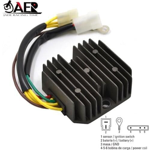JAER SH532B-12 Motorcycle Voltage Regulator Rectifier for Aprilia Leonardo ST 250/250 300 1999-2004 Pegaso Moto 650/IE AP8112941