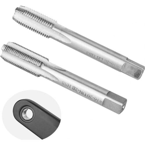 1Pair Bicycle Pedal Wire Attack Right Left Crank High Speed Steel Thread Tap Bike Crank Repair Spiral Drill Bits Plug Thread Tap