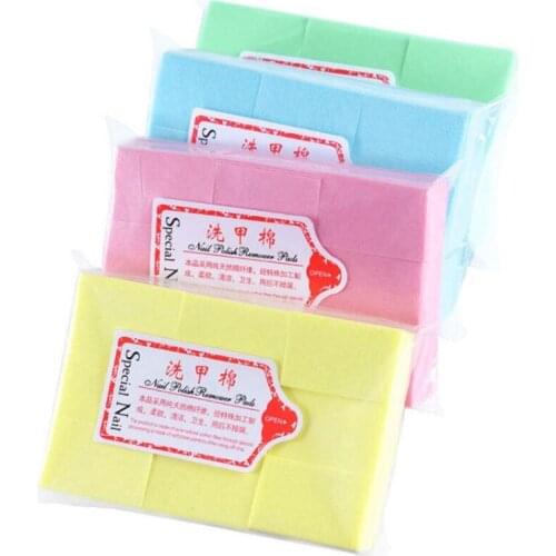 1Pack Lint-Free Wipes Napkins Nail Polish Remover Gel Nail Wipes Nail Cotton Pads Manicure Pedicure Gel Nail Art Tools