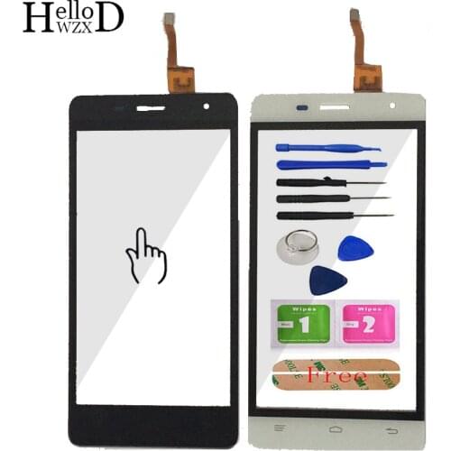 5.0'' Touch Screen Glass For Oukitel K4000 Pro Front Glass Digitizer Panel Lens Sensor Flex Cable Tools Adhesive Gift