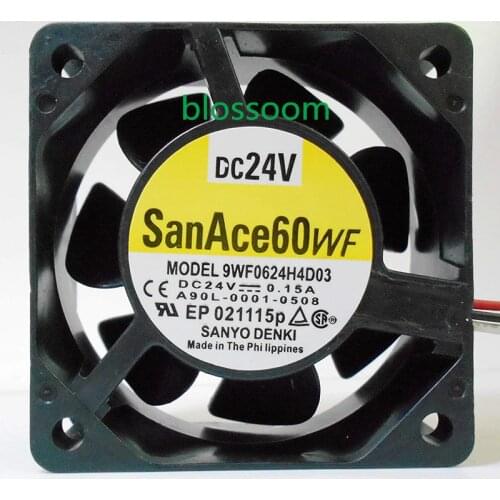 9WF0624H4D03 FANUC A90L-0001-0508 24V 0.15A 3wire Cooling Fans
