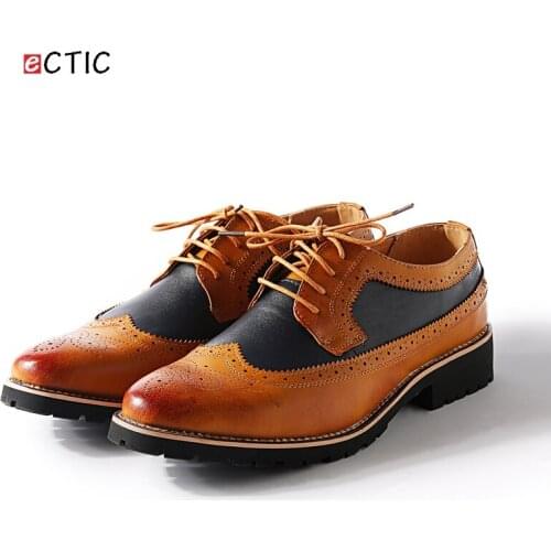 England Designer Brand Casual Wedding Party Dress Genuine Leather Shoes Flats Shoe Oxfords Loafers Male Derby