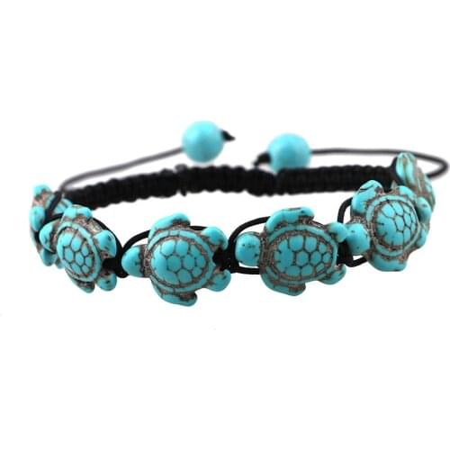 Bohemian Turtle Bracelet Hand-knitted Cute Personality Fashion Wild Temperament Accessories Fine Jewelry Gifts