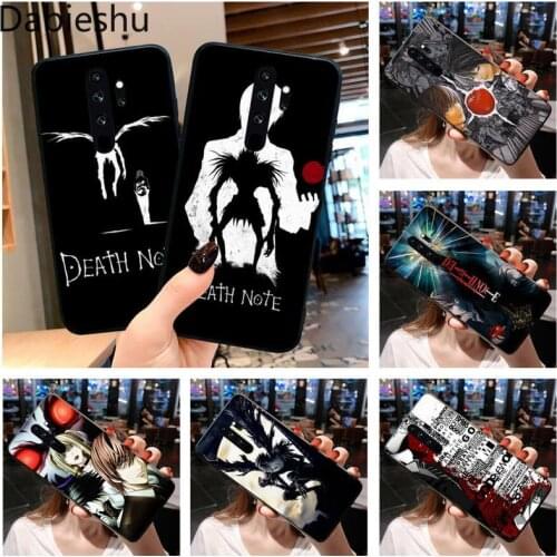 Death Note Ryuk kira Custom Soft Phone Case for Redmi Note 9 8 8T 8A 7 6 6A Go Pro Max Redmi 9 K20 4X