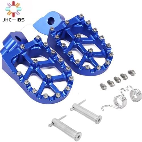 CNC FootRest Footpegs Foot Pegs Pedals For YAMAHA YZ65 YZ85 YZ125 YZ250 YZ YZF 125 250 450 WR250F WR450F WRF YZ250FX YZ450F