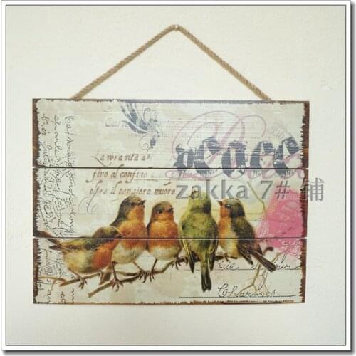 American retro to do the old wall frameless decorative painting more creative life scene applicable